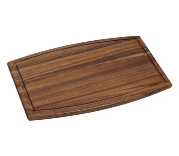 RECTANGULAR ACCACIA TRAY WITH GROOVE 45Χ30Χ1.8ΕCM